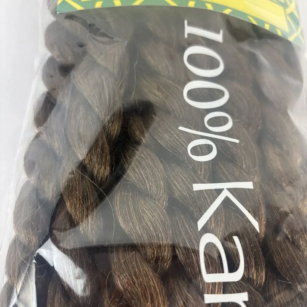 Sepia Queen Cayman Twist Braid 100% Kanekalon Color M 4/30 Dark brown Extension